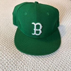 Boston Red Sox fitted hate GREEN